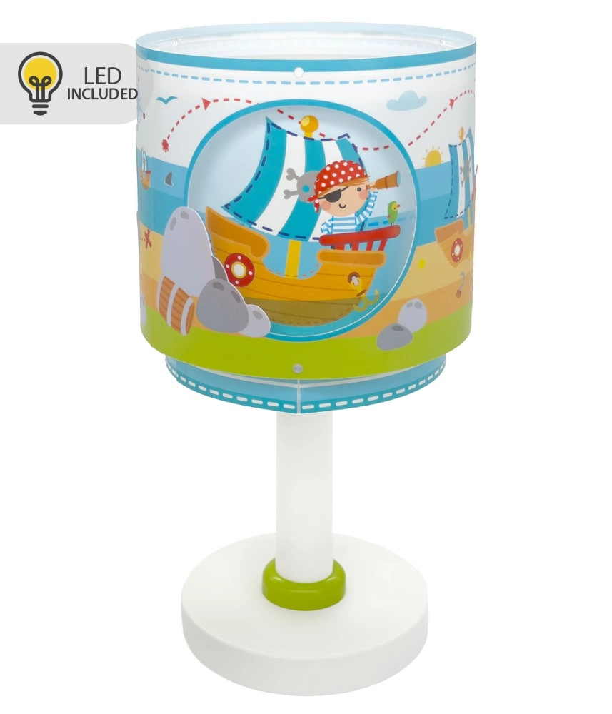 Tischlampe Pirate Island blau Dalber 8420406002286