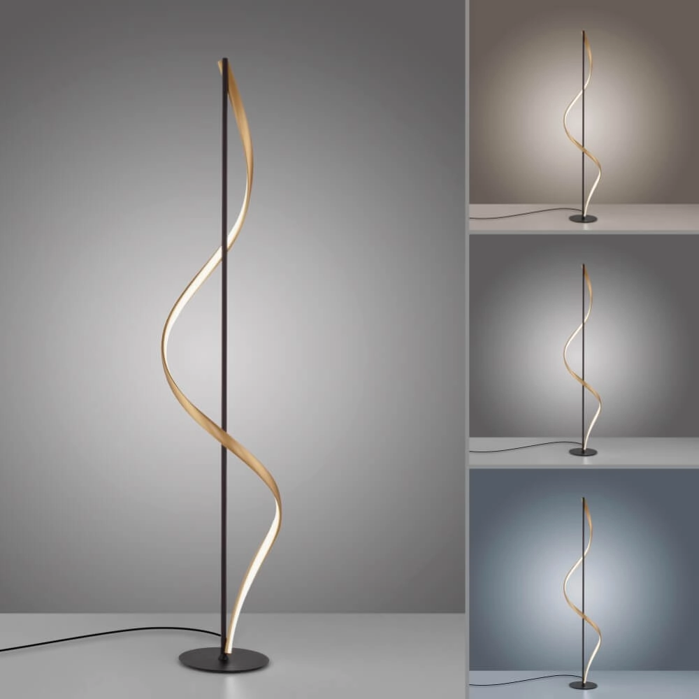 Designer-Stehleuchte Q-Swing Anthrazit Paul Neuhaus 4012248373781