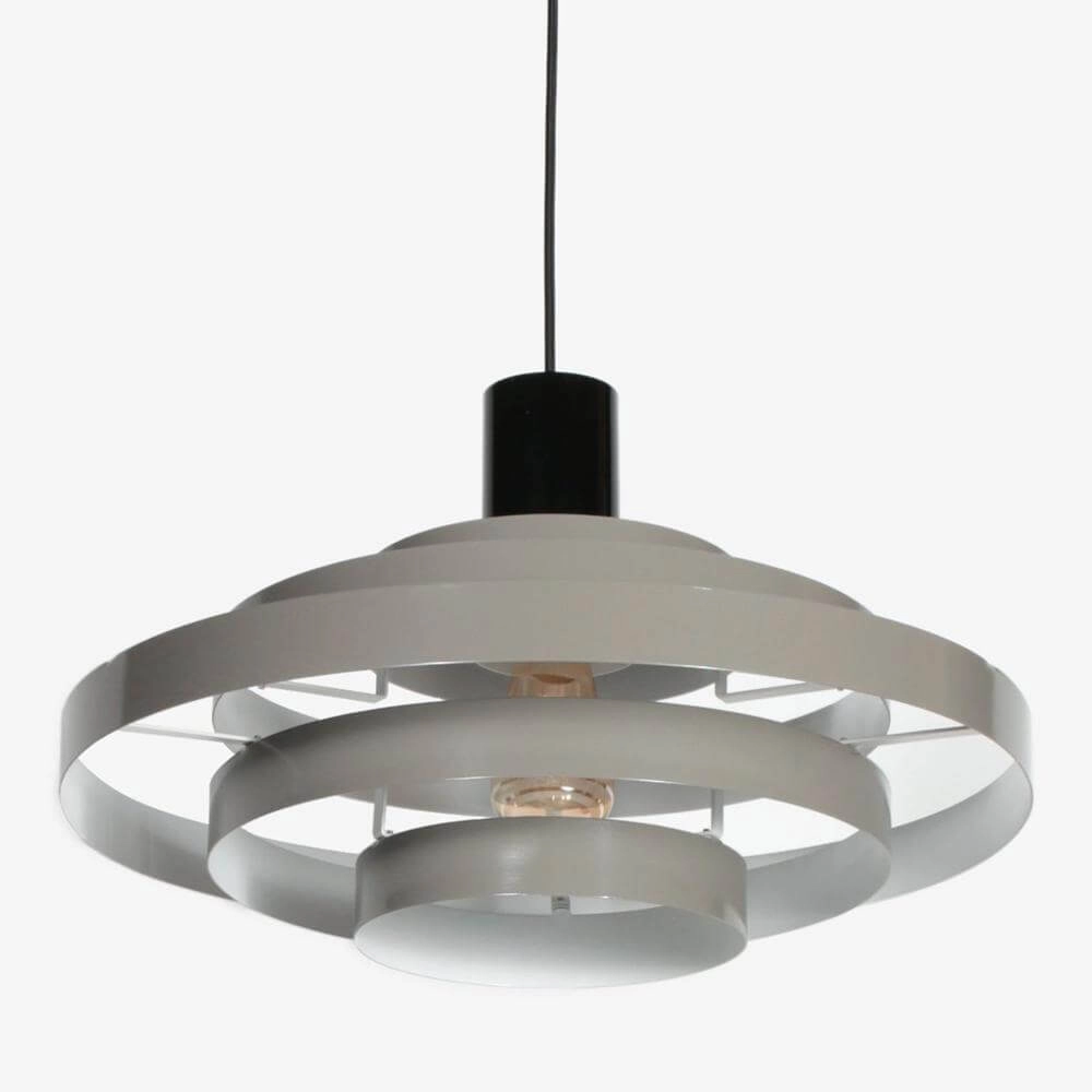 Design-Pendelleuchte Halo Cirque grau Ø 50cm Steinhauer 8712746178319