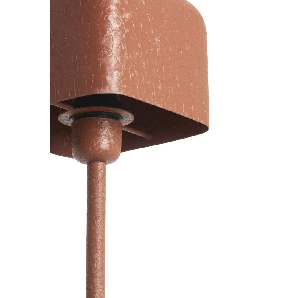 Nachttischlampe Elenie 15x15 cm – matt dunkelorange Light & Living 8717807818814