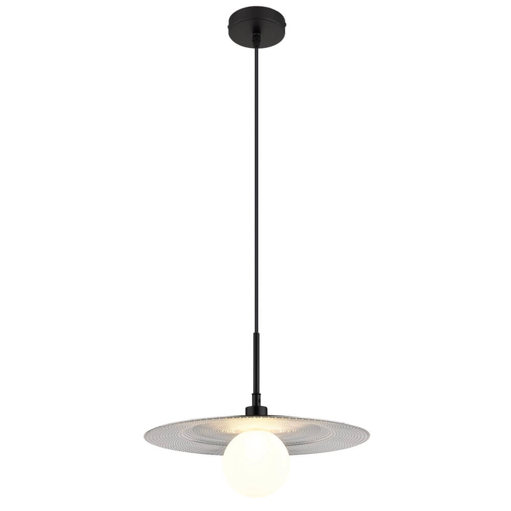 Schwarze Pendelleuchte Riga Ø 33cm