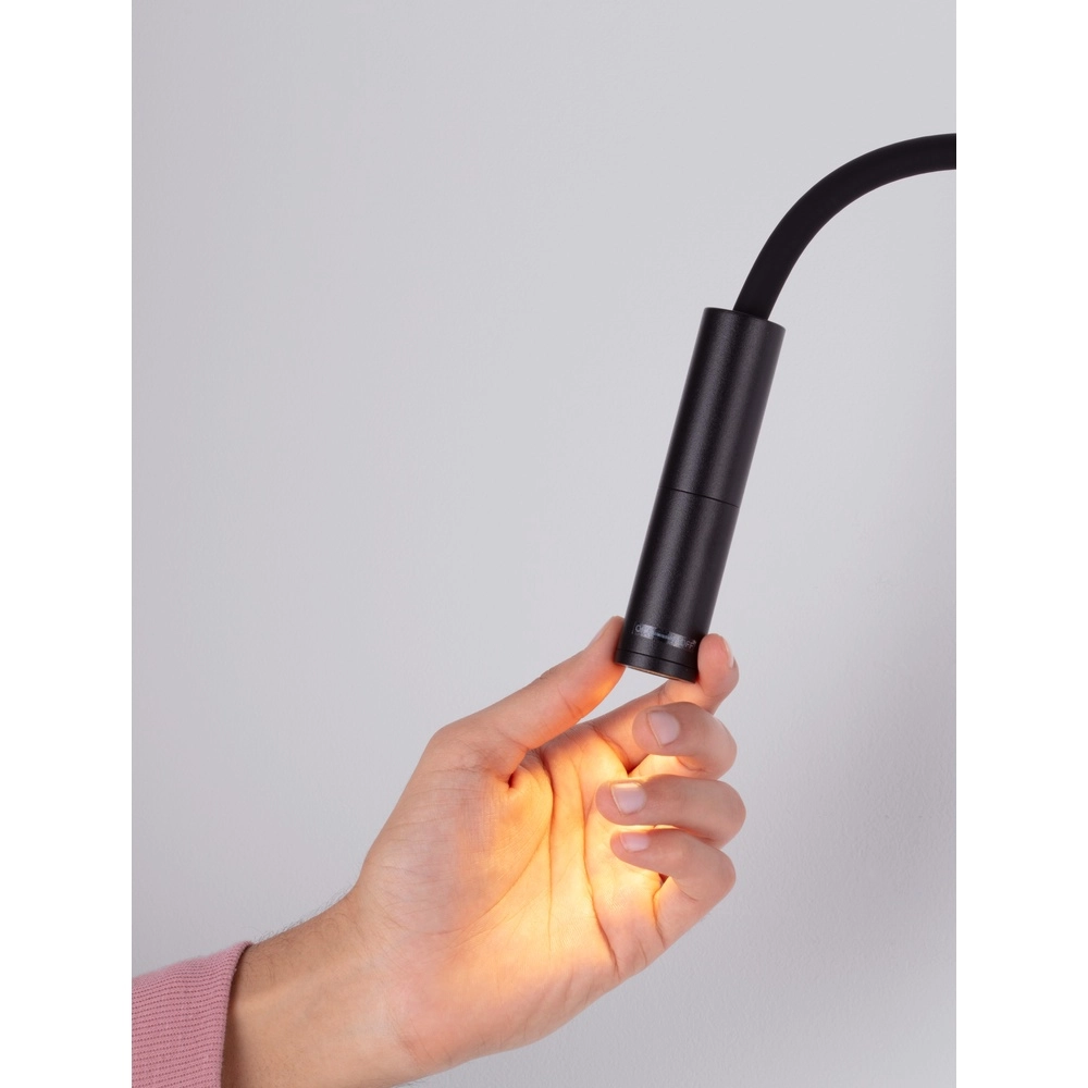 Nachttischlampe Sonica schwarz Lyora 5212017454874