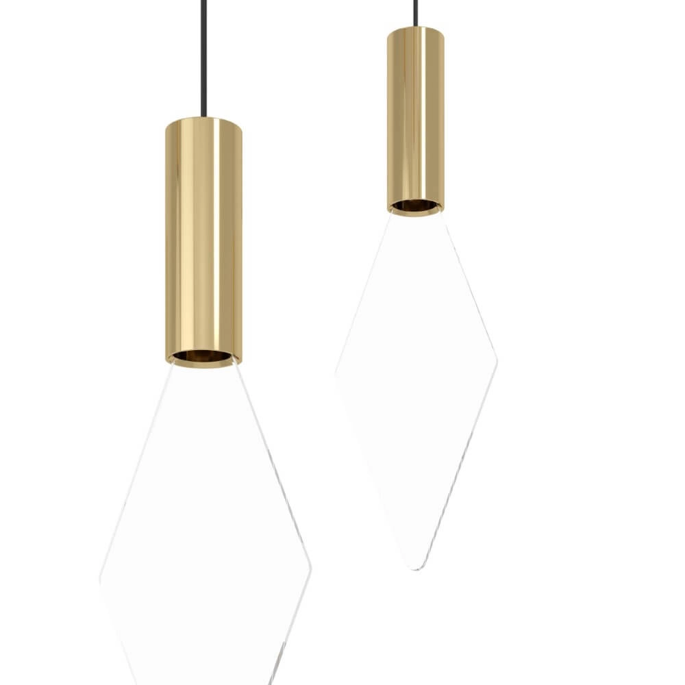 Runde Hängelampe Mirador Gold Ø 78cm Stars of Light 9008606270729