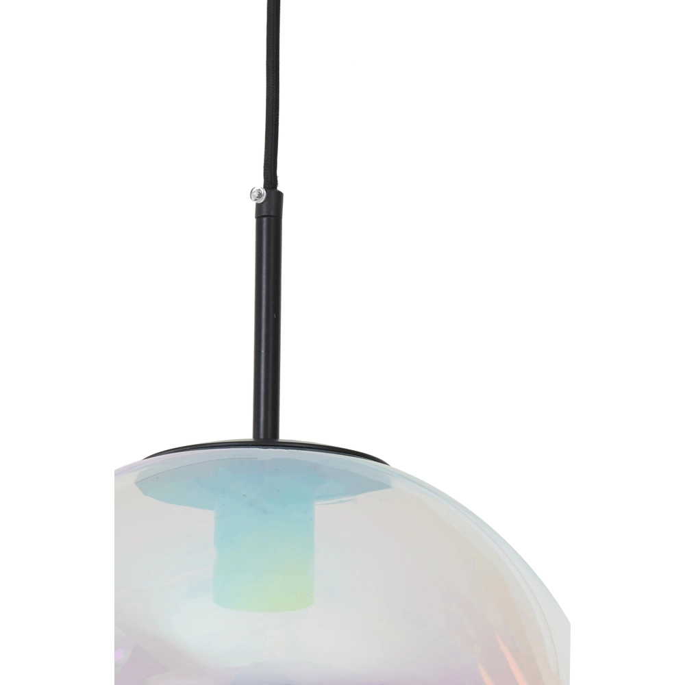Ø 30cm Pendellampe Medina Regenbogenglas Light & Living 8717807665791