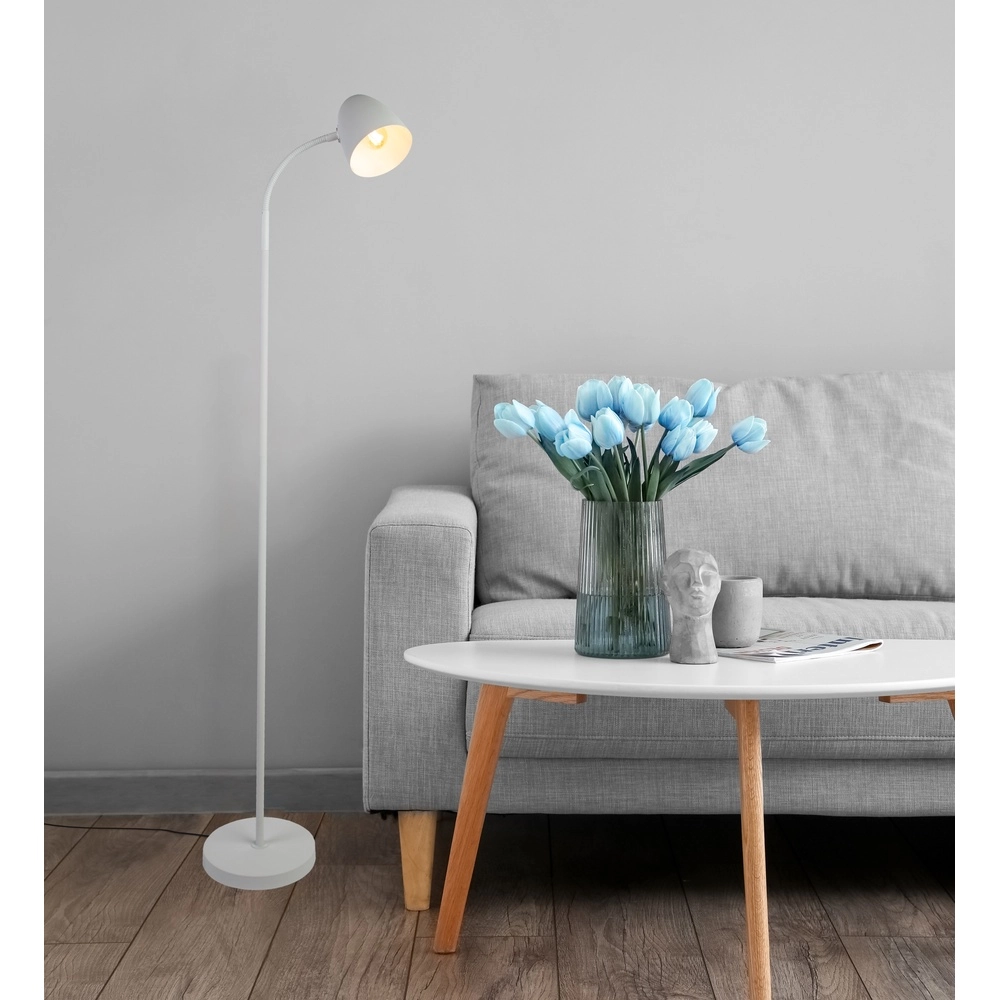 Design-Stehlampe Jason Weiß Globo 4048194085737