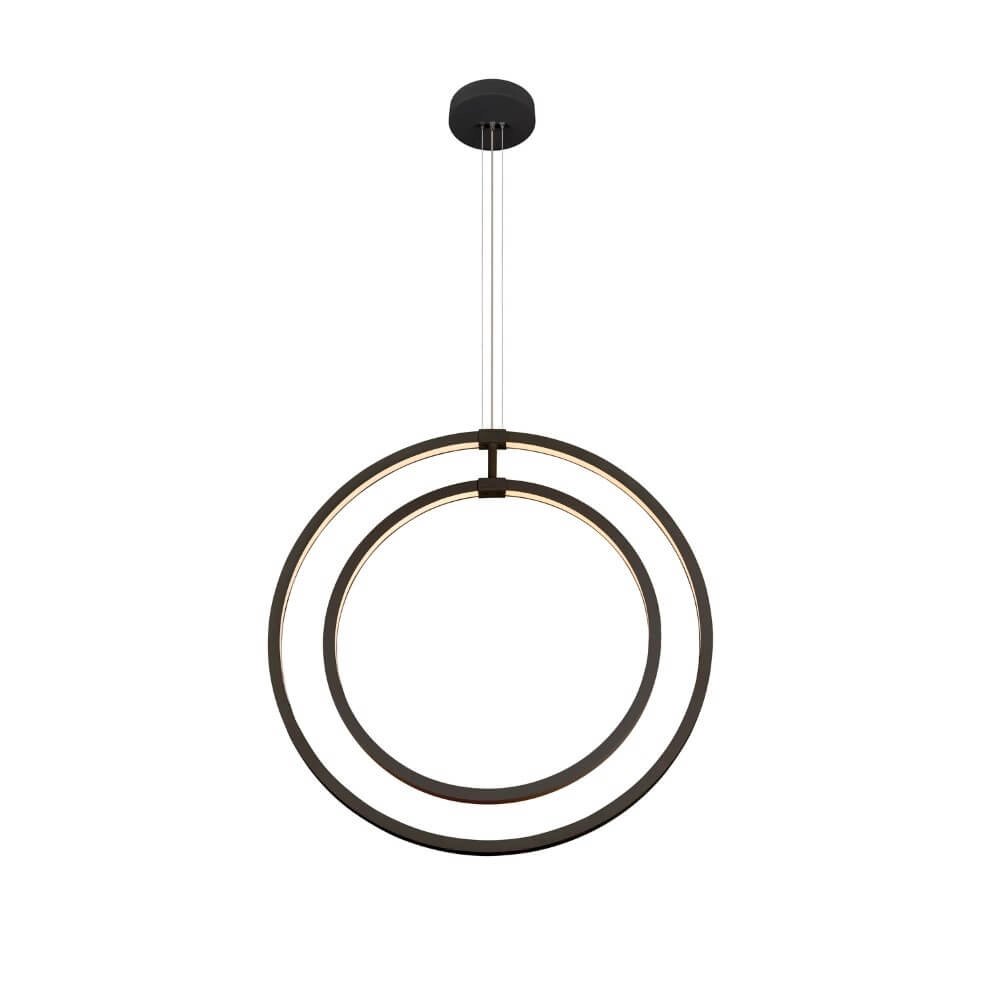Büro-Hängelampe One Vertical LED - schwarz SLV 4024163291552