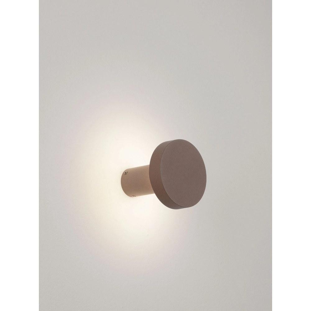 Design-Wandlampe Gong Rostbraun Lyora 5212017496157