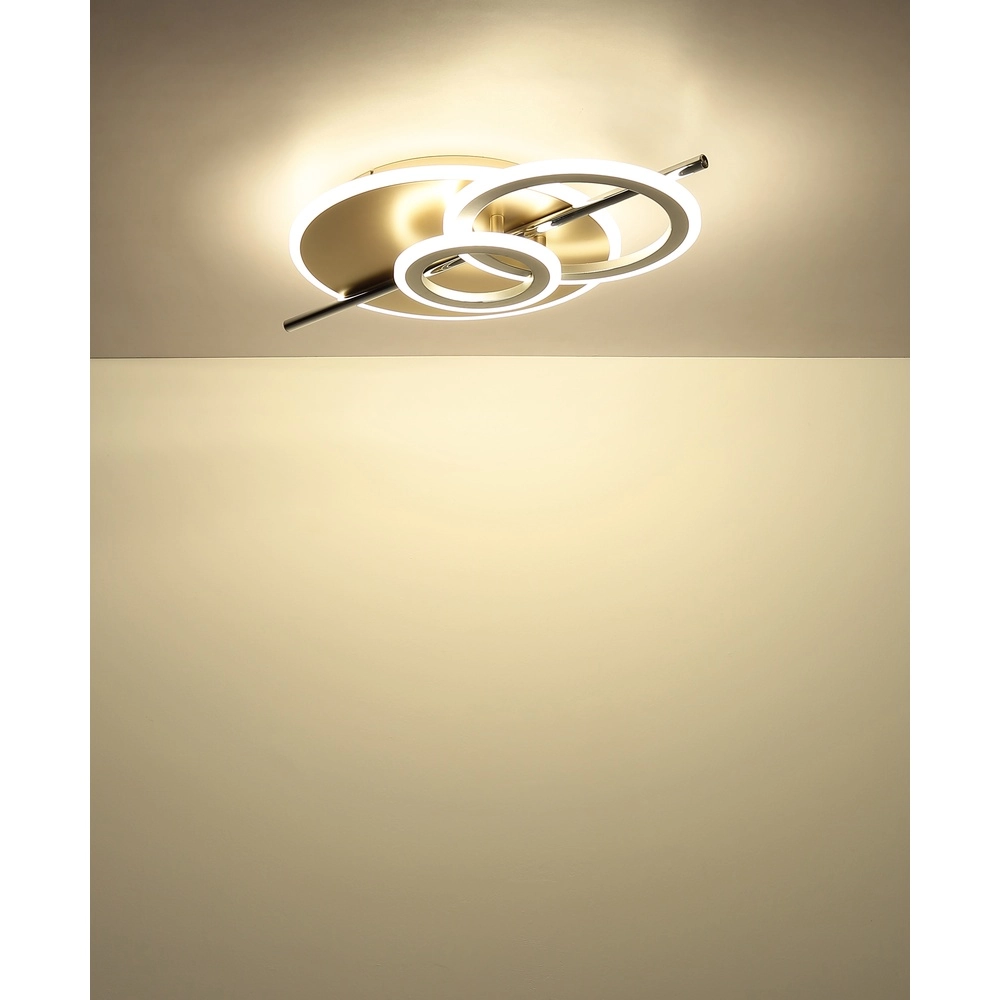 Design-Deckenlampe Norris Champagner Globo 9007371531820