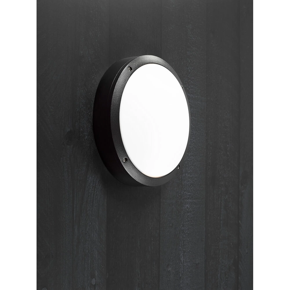 Schwarze Deckenleuchte Desi Ø 27,5cm Nordlux 5701581250987