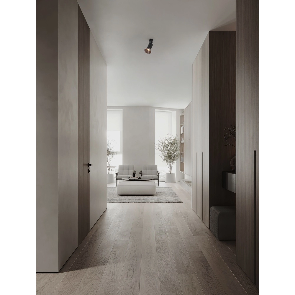 Deckenstrahler Luvia Orientierbares Schwarz mit Bronze Lyora 5212017475527