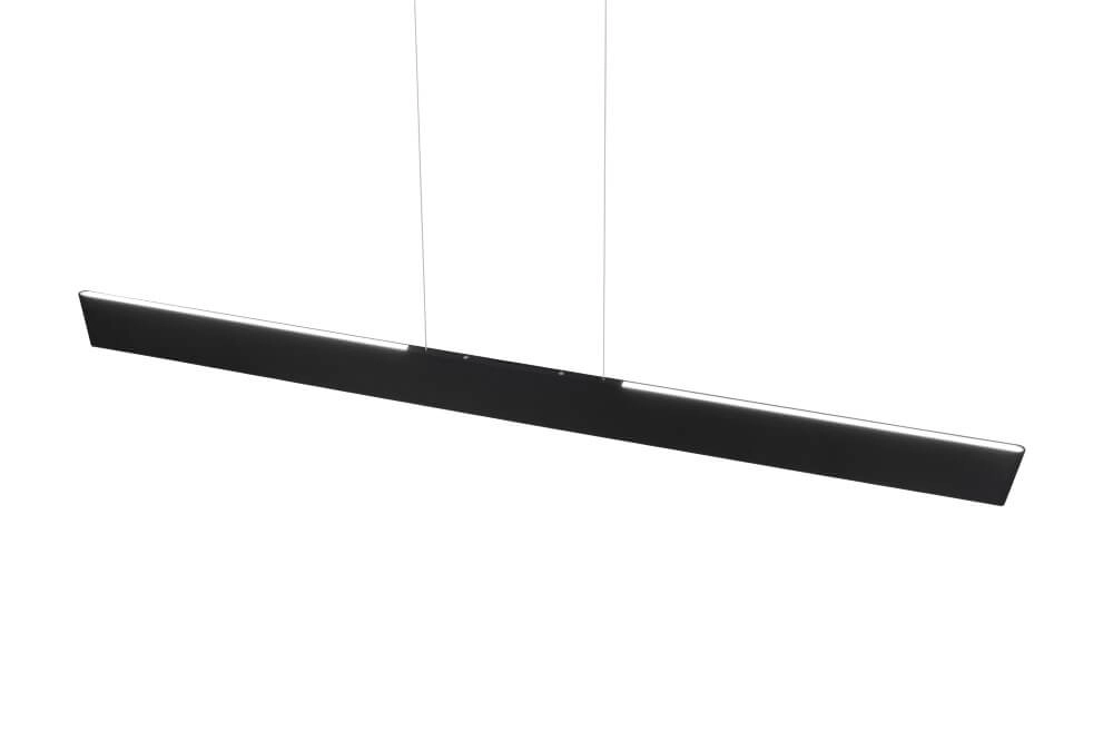 LED-Büro-Hängelampe Galway 150cm - schwarz Trio 4017807616668