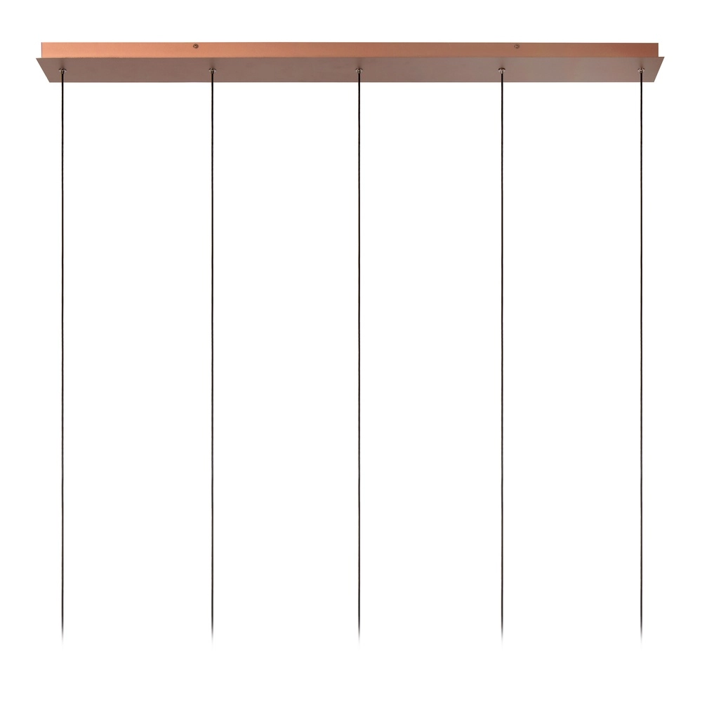 Design-Pendellampe Jasmine Kupfer-5-Lampen Premium by Lucide 5411212741301
