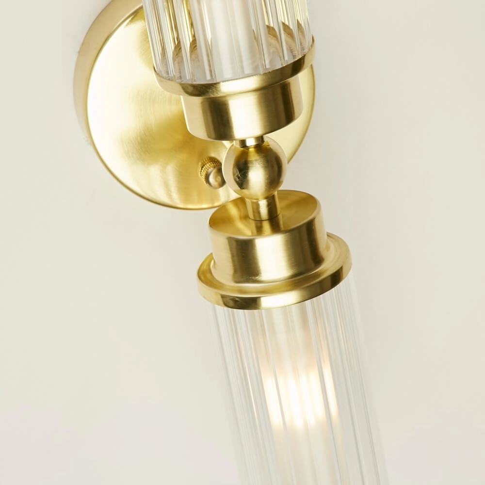 2-flammige Wandleuchte Imperial Gold Searchlight 5053423271972