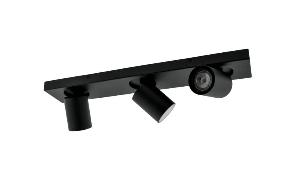 Badezimmer-Aufbaustrahler Seller - IP44 Schwarz Lyora 5053423187747