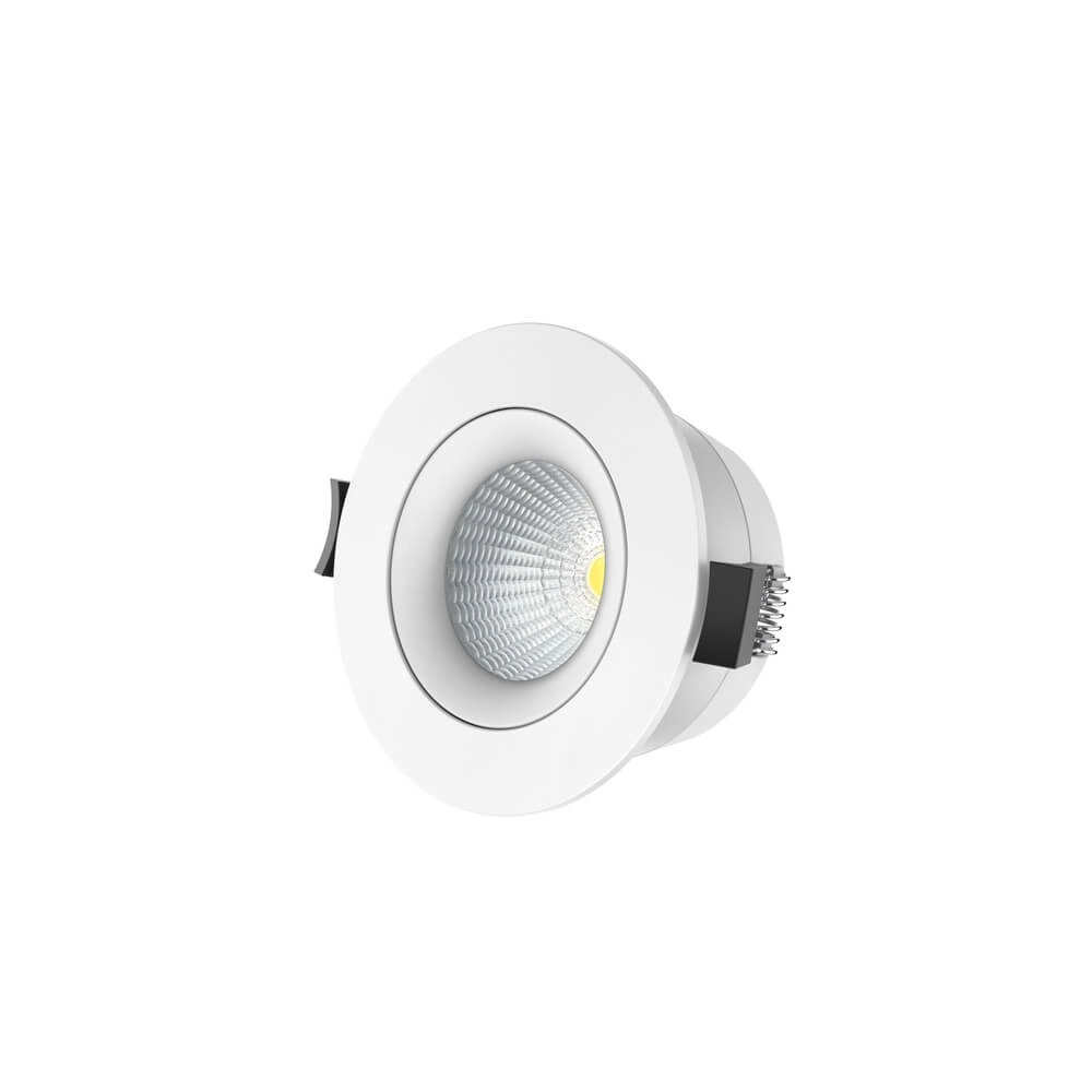 LED-Einbaustrahler Tevo weiß - 3000K Lyora 4255805301609