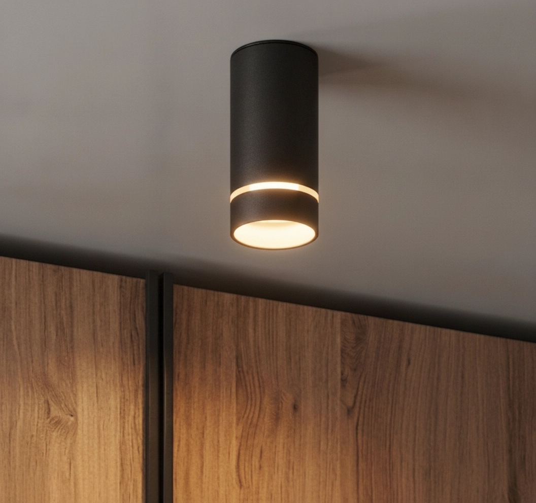 Design-Deckenstrahler Esca schwarz