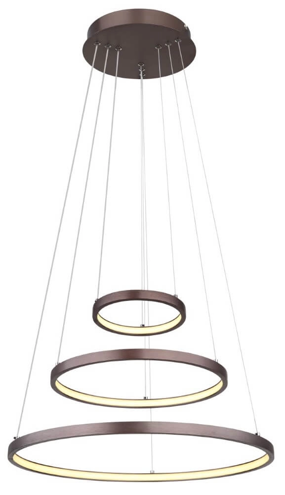 Design-Hängelampe Ralph Kaffeebraun Varibo Globo 9007371445684
