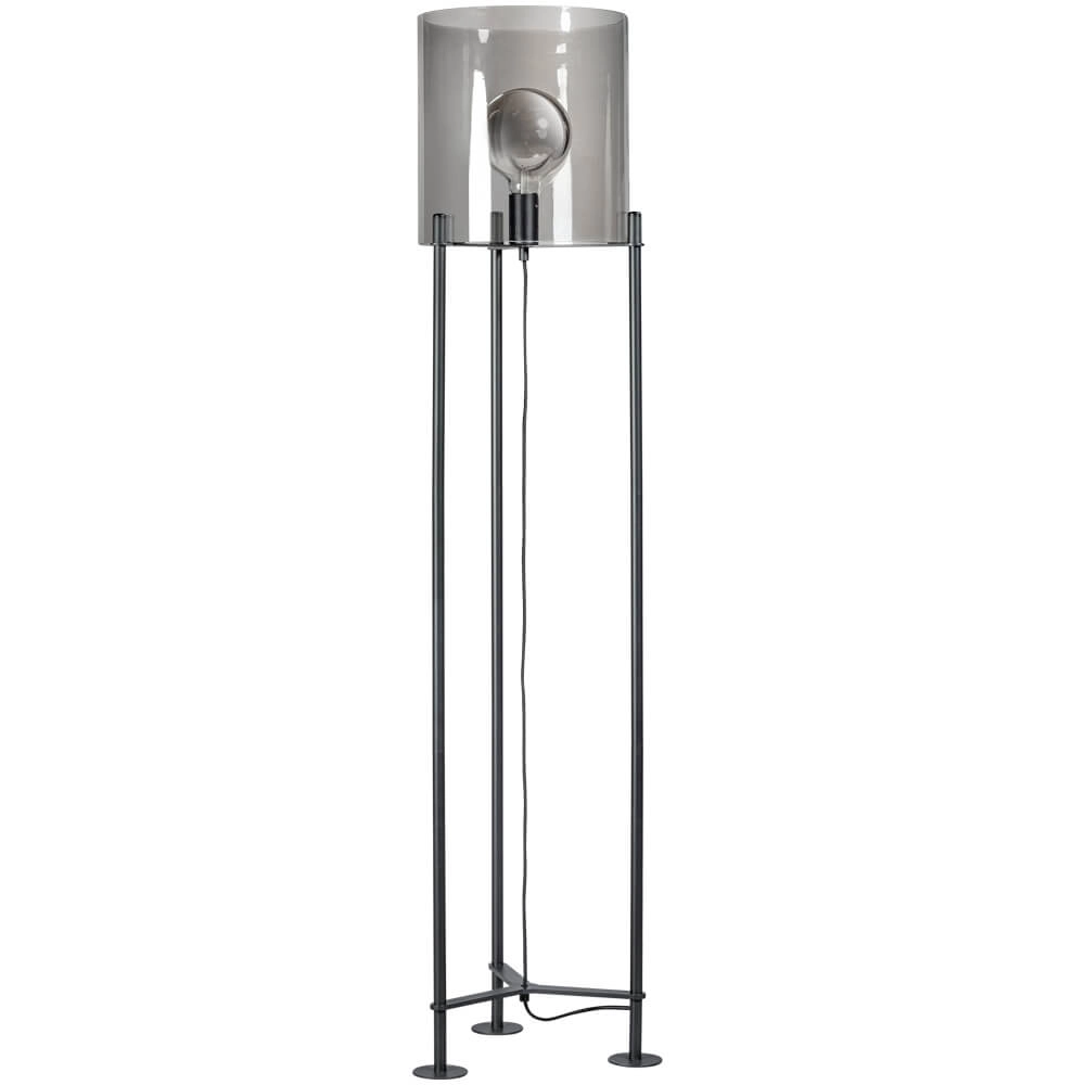 Dreibeinige Stehlampe aus Glas The Silo