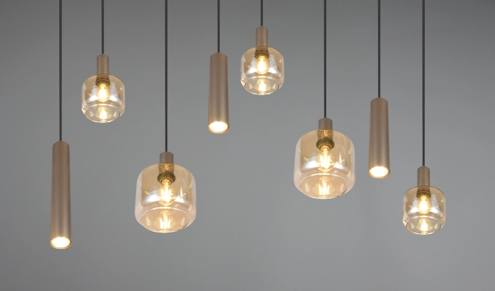 Design-Pendellampe Mataro 8-Licht (3x GU10) Trio 4017807707724