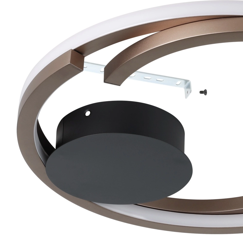 Deckenlampe Mezzomonte Kupfer Bronze Eglo 9008606360222