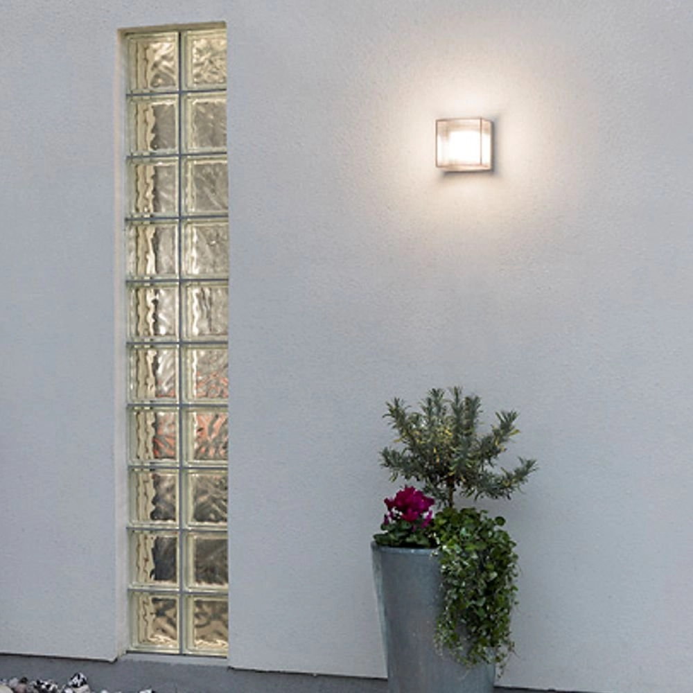LED-Außenleuchte Sanremo 14cm silbergrau KonstSmide 7318307924312