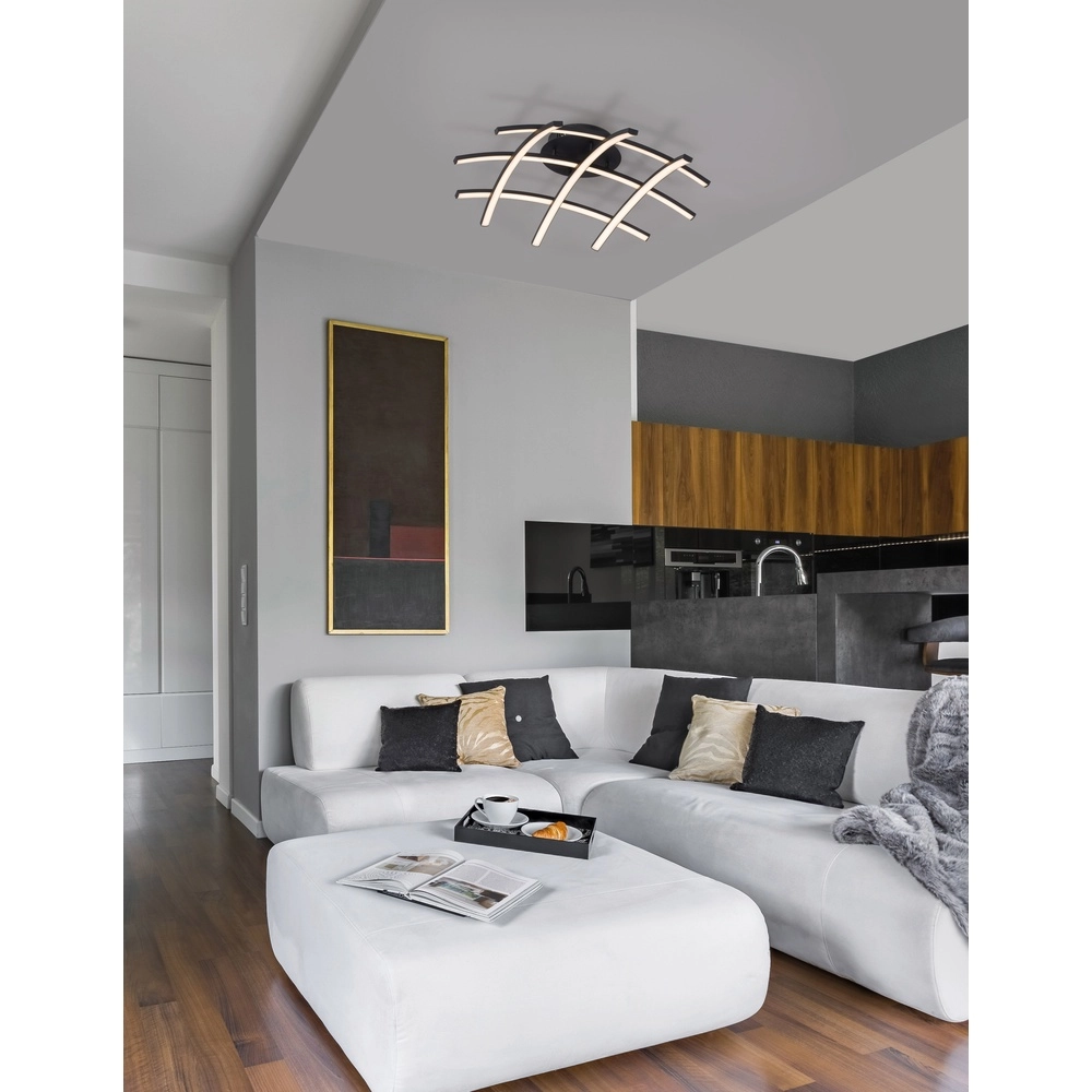 Deckenlampe Narvi schwarz Lyora 5212017429216