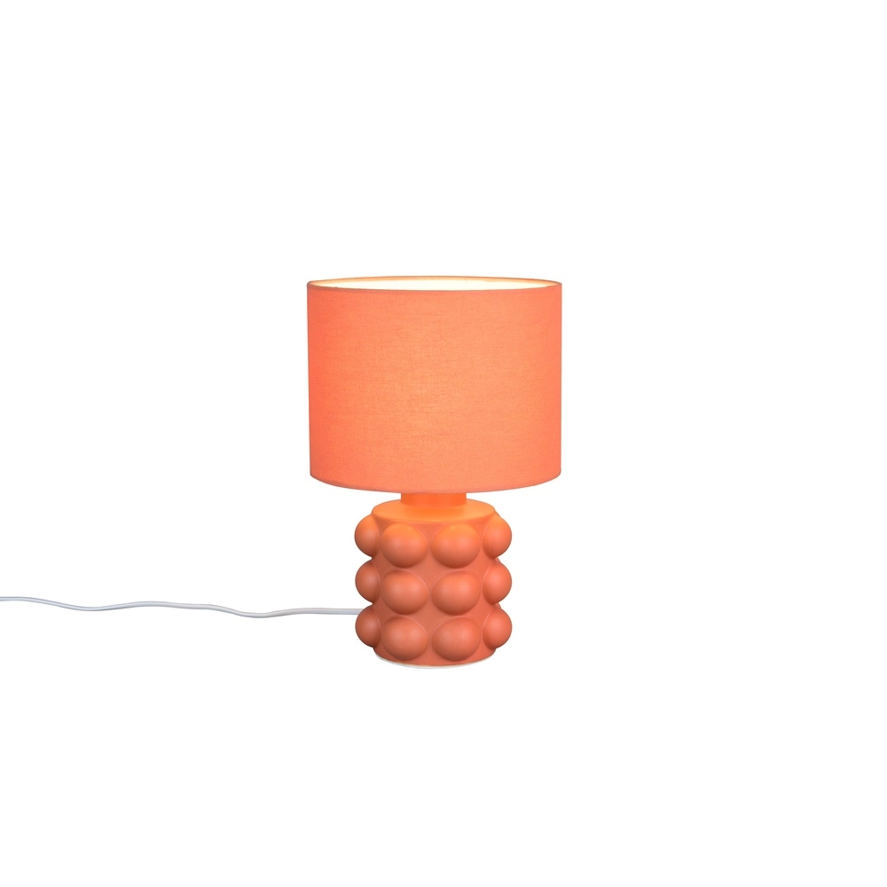 Tischlampe Kate orange Ø 20cm Trio 4017807662559
