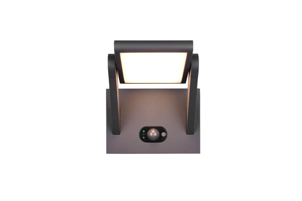 Hybrid-Solar-Wandleuchte Malawi mit Sensor Trio 4017807622508