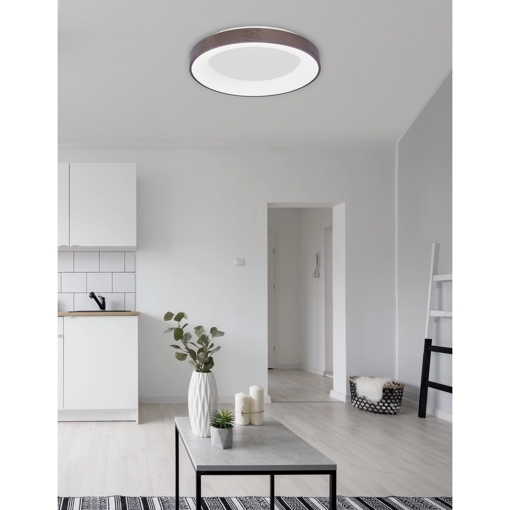Deckenlampe Rando Thin kaffeebraun Ø 60cm