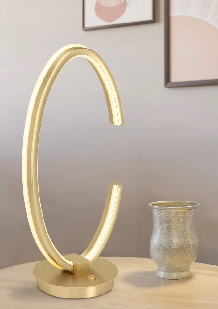 Design-Tischlampe Bogado Gold mit CCT Stars of Light 9008606357925
