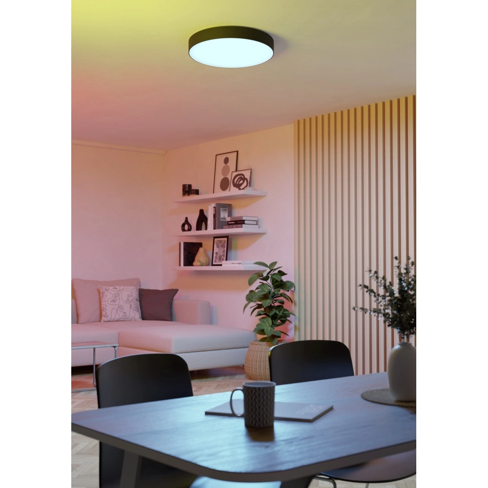 Design-Deckenleuchte Gallizzi-Z smart schwarz Ø 39cm Eglo 9008606358168
