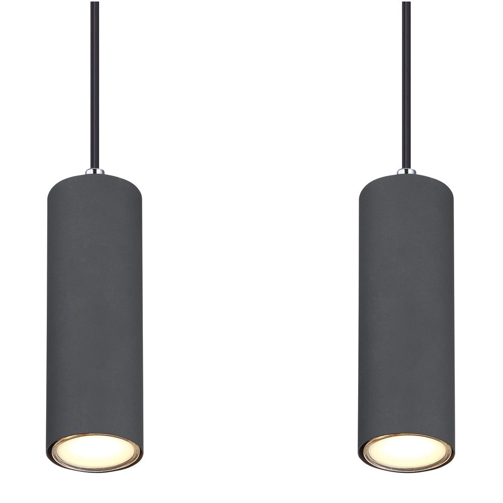 Pendellampe Robby 4-Licht Holz Globo 9007371433544
