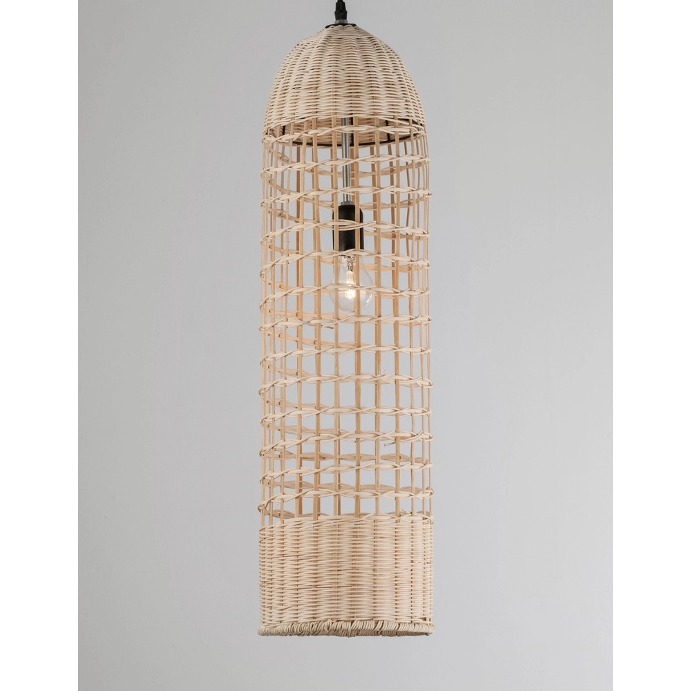 Rattan Pendelleuchte Mia Ø 20cm Lyora 5212017416698
