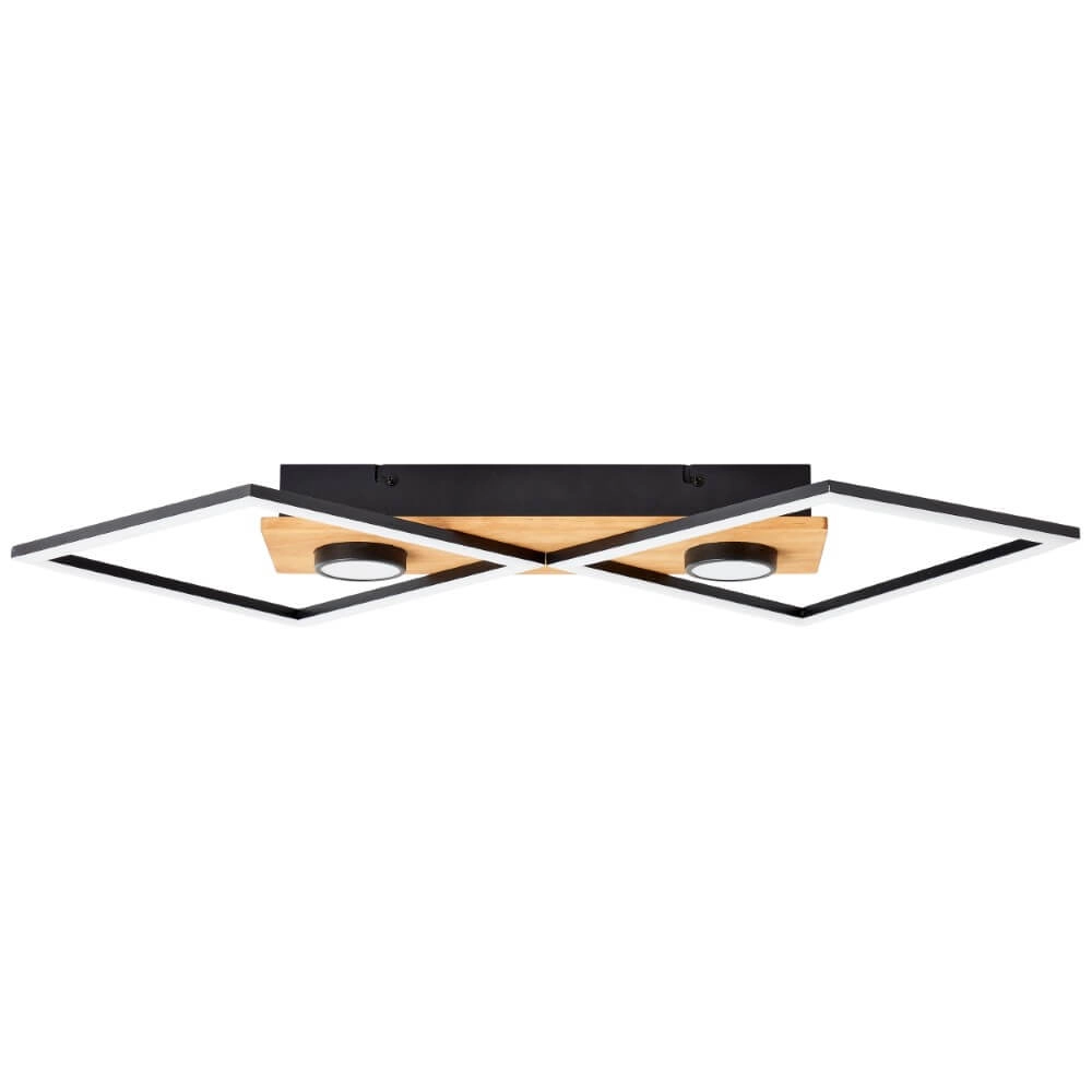 LED-Deckenleuchte aus Holz Woodbridge M Brilliant 4004353409707