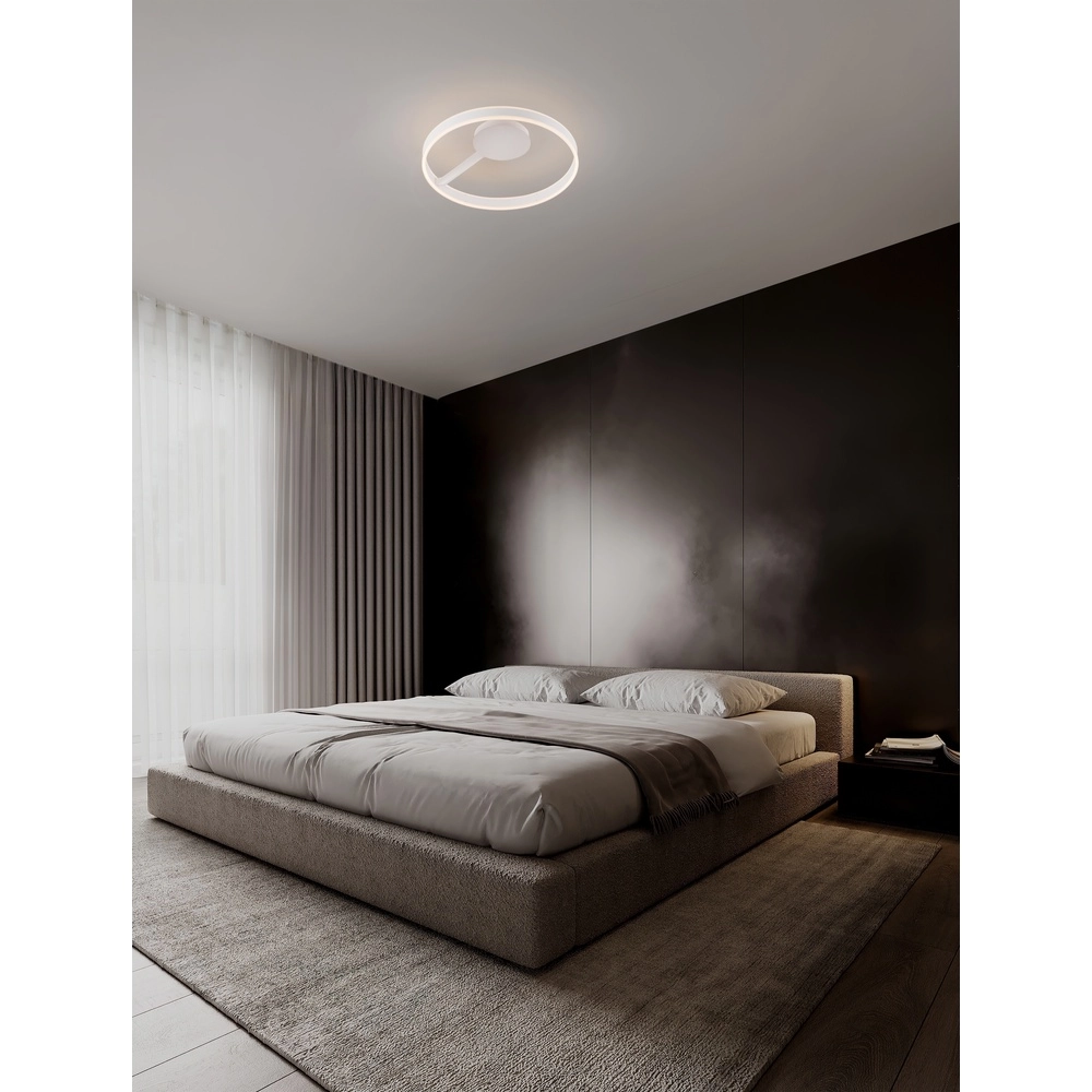 Deckenlampe Bianco weiß Ø 60cm Lyora 5212017473844
