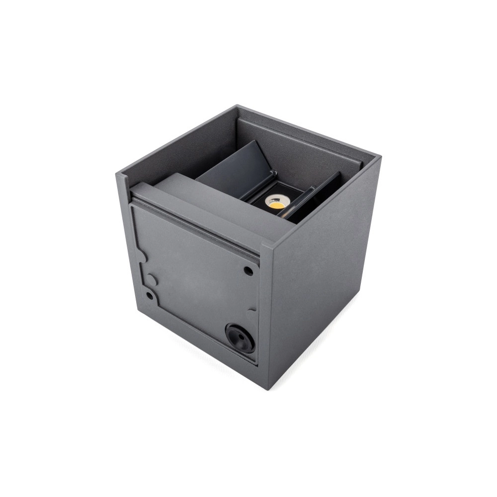 LED-Außenlampe Valencia Hoch & runter – quadrat Lyora 5055788319863