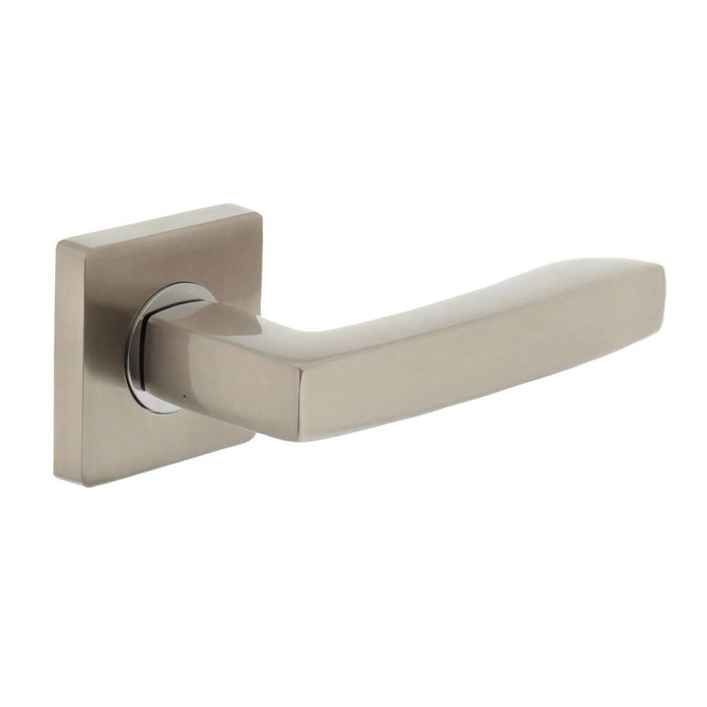 Fester Türgriff Dean quadratisch nickel matt
