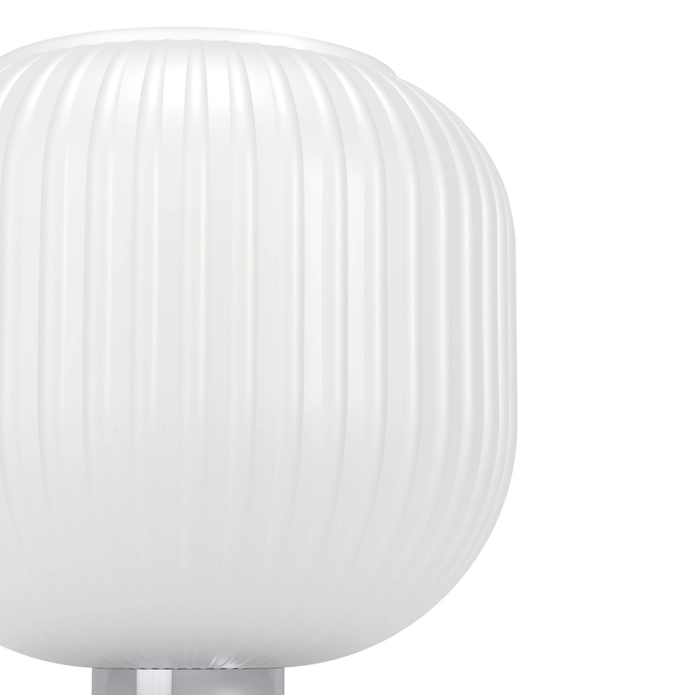 Design-Tischlampe Dasmina chrom Ø 20cm