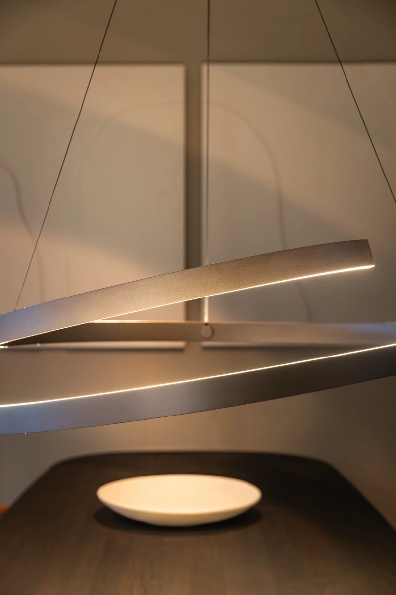 LED-Pendellicht Remona Ø 60cm – Champagner ETH 8720195311461