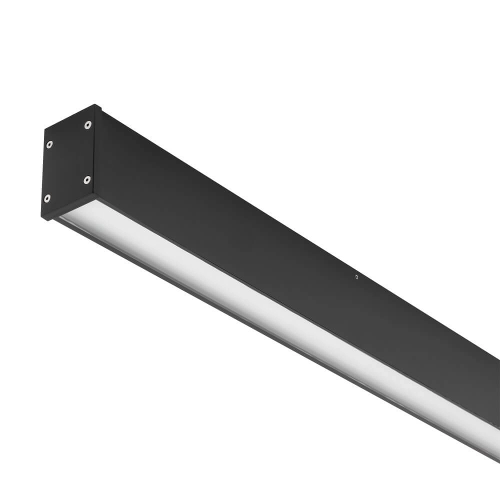 Schlanke Deckenleuchte Outline L schwarz 150cm Lyora 5903139113625