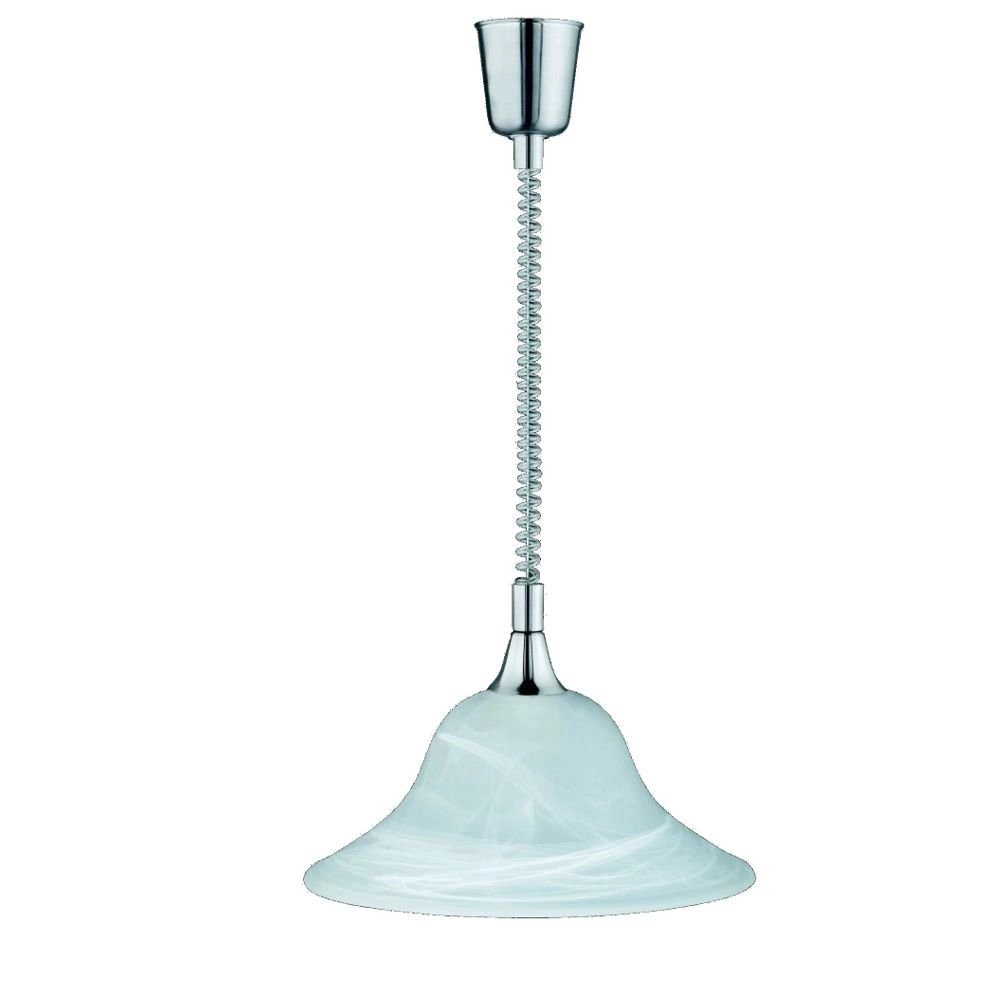 Pendelleuchte Series 3407 chrom mit Minzglas Trio 4017807196009