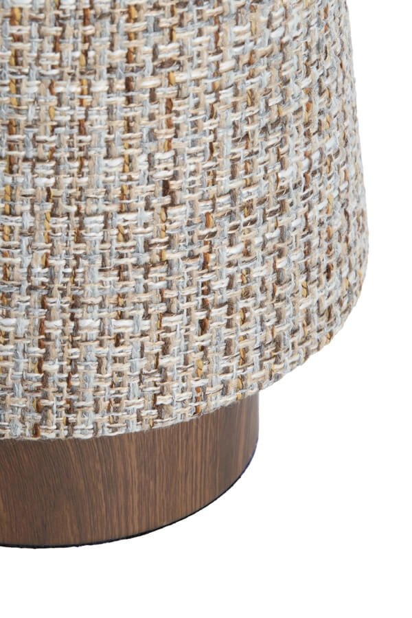 Geflochtene Tischleuchte Howie Holz Ø 19cm Light & Living 8717807759438