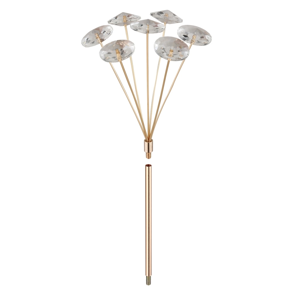Deckenlampe Katrina gold Ø 60cm Globo 9007371484317
