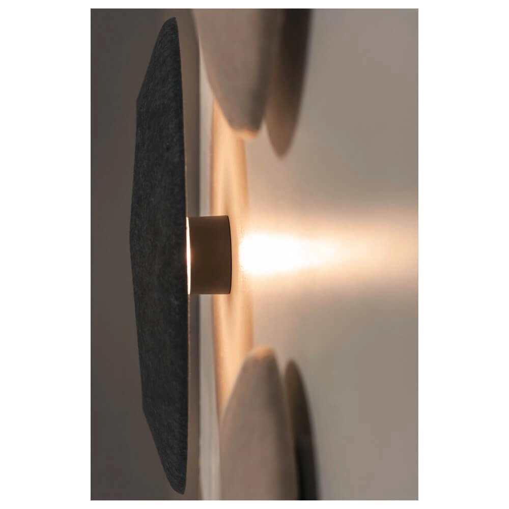 Kapuze aus Filz Mana Ø 60cm - grau SLV 4024163248136