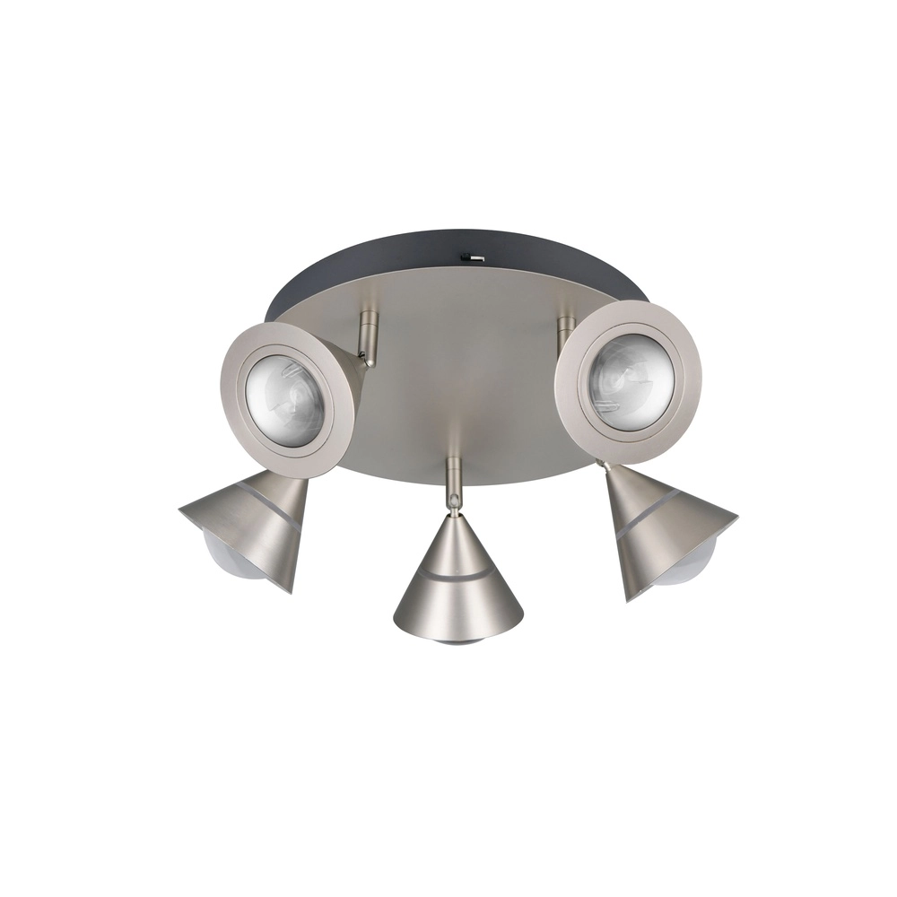 Deckenlampe Romeo Nickel Trio 4017807670431