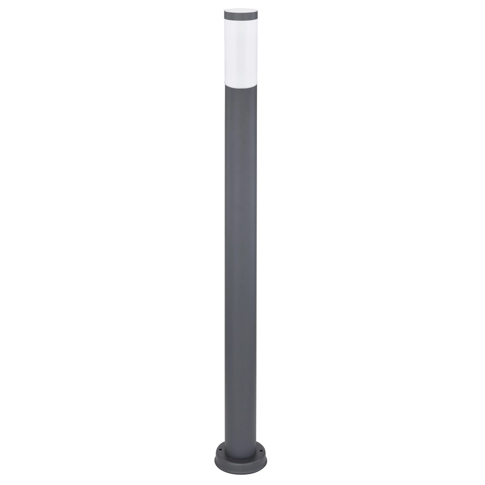 Gartenlampe 110 cm Boston Anthrazit mit Weiß