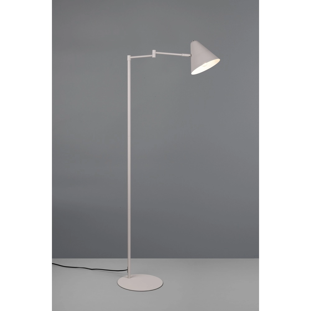 Design-Stehleuchte Cosima grau Trio 4017807660357