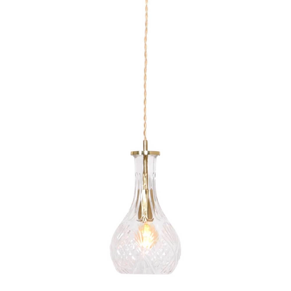 Klassische Hängelampe Grazioglass Ø 14cm Steinhauer 8712746166323
