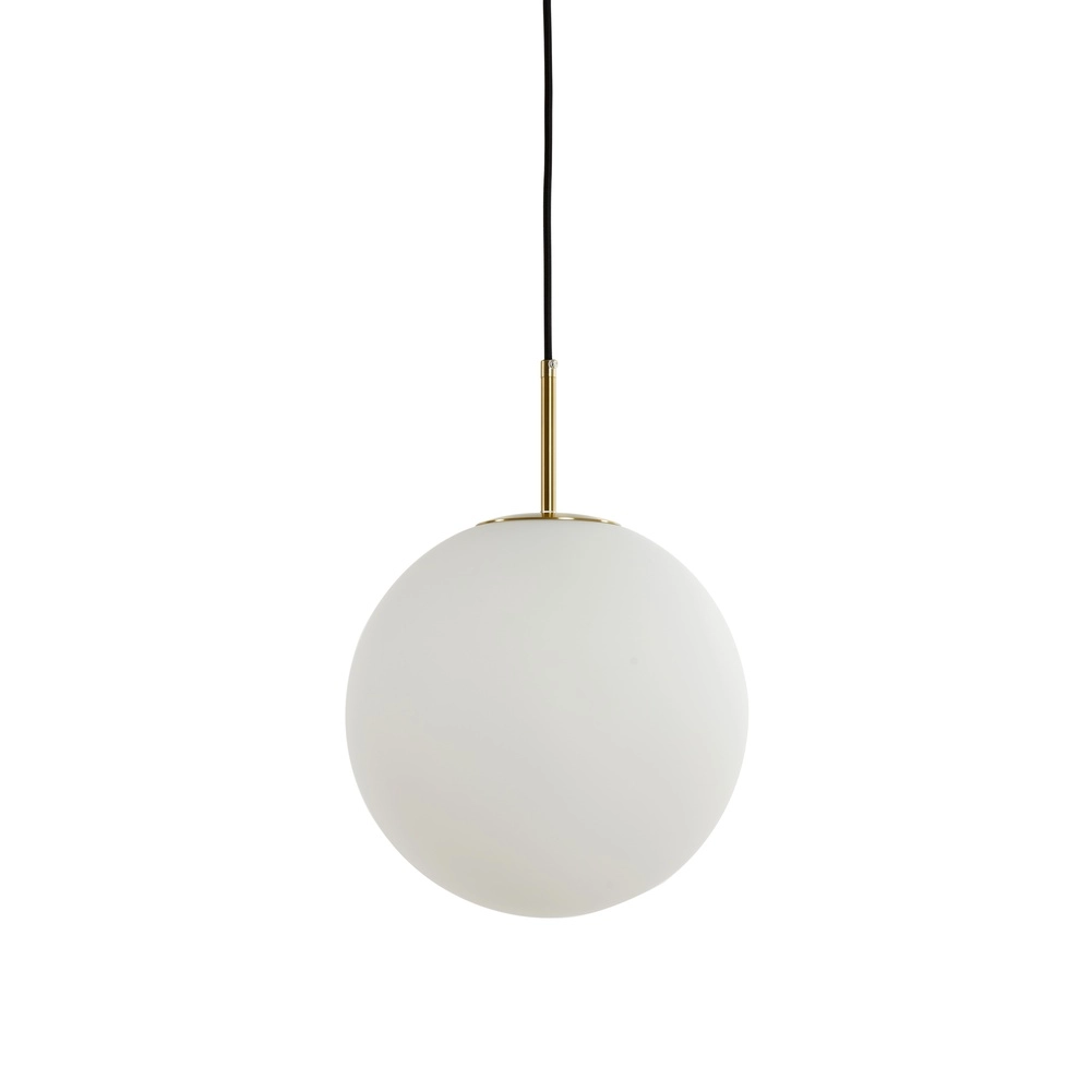 Opalglas-Pendelleuchte Medina Ø 30cm