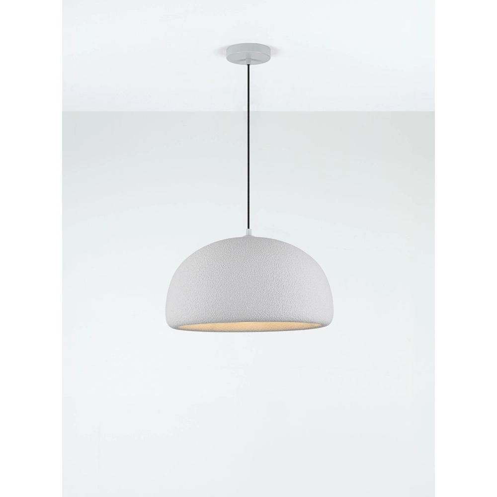 Moderne Pendellampe Davo grauer Ø 43 cm Lyora 5212017495662